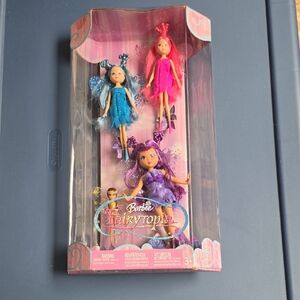 Barbie Fairytopia Magical Fairy Set - Blue, Pink, Purple